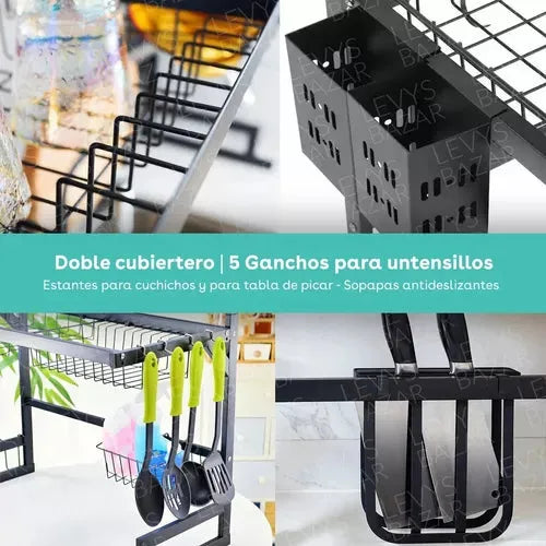 Escurridor y Organizador de Platos 85cm