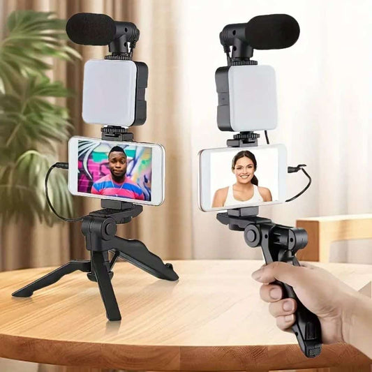 Tripode G5™ con Luz y Micrófono